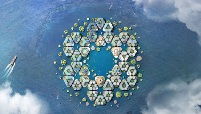Vision Of Floating City