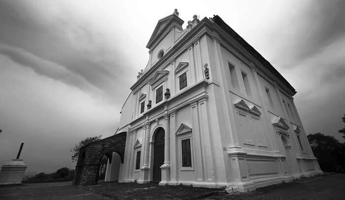 peaceful ambiance of church