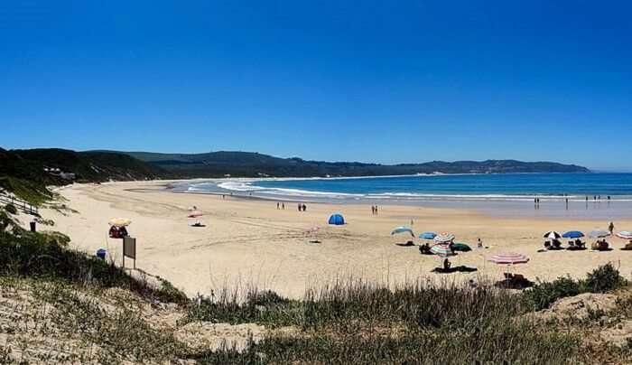 stunning beach of africa