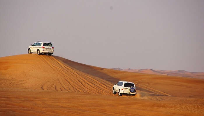 Desert jeep safari