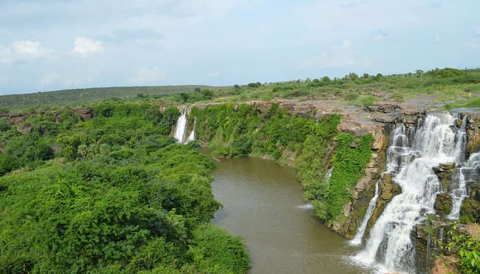 Ethipothala Falls in Vijayawada