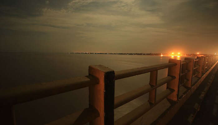 Gandhi Ghat is one of the scenic places to visit in Patna.