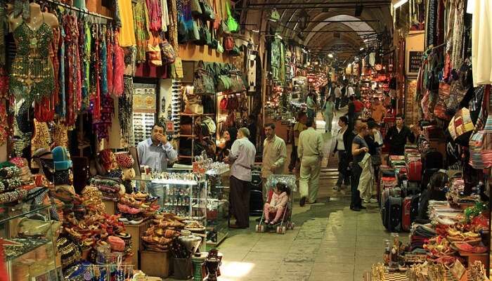 Grand-Bazaar is one of the best places to visit in Turkey