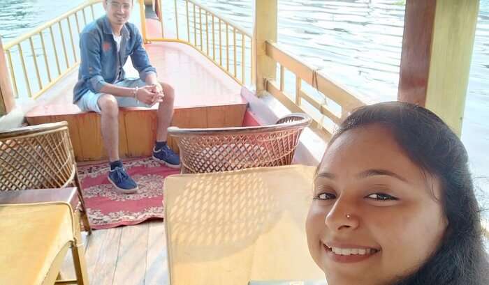 Shikara ride in alleppey water