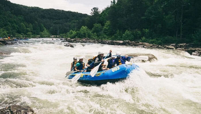 ravir rafting is adventurous activity