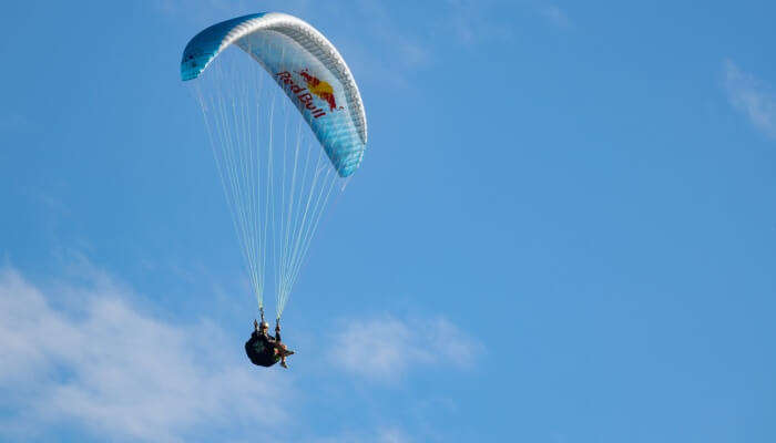 paragliding is the best activity