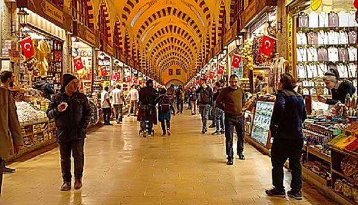 The-Egyptian-Bazaar is among the best places to visit in Turkey to buy souvenir