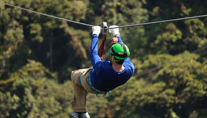 zip line is the best fun fun activity