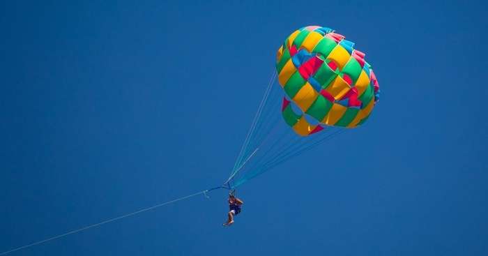 Parasailing In Thailand