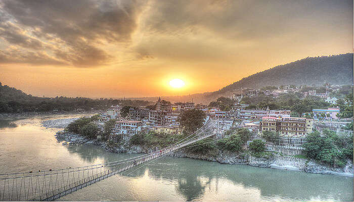 ziplining in rishikesh- one of the best places to visit in Uttarakhand in December