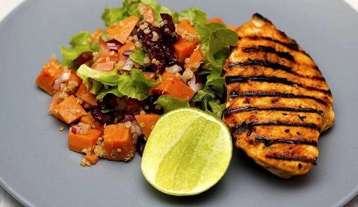 grilled chicken salad