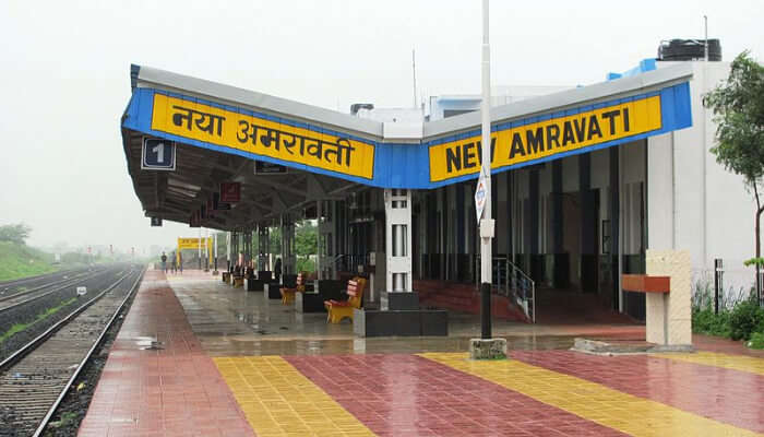 New Amravati Railway Station