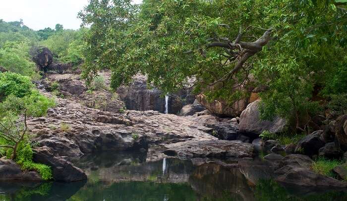 a spectacular waterfall 