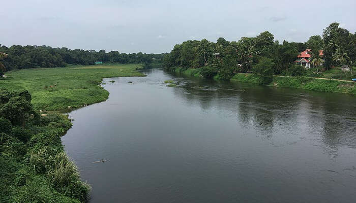 Pampa river in Charalkunnu