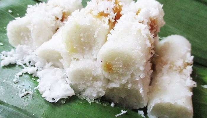 Coconut Pitha With Mawa