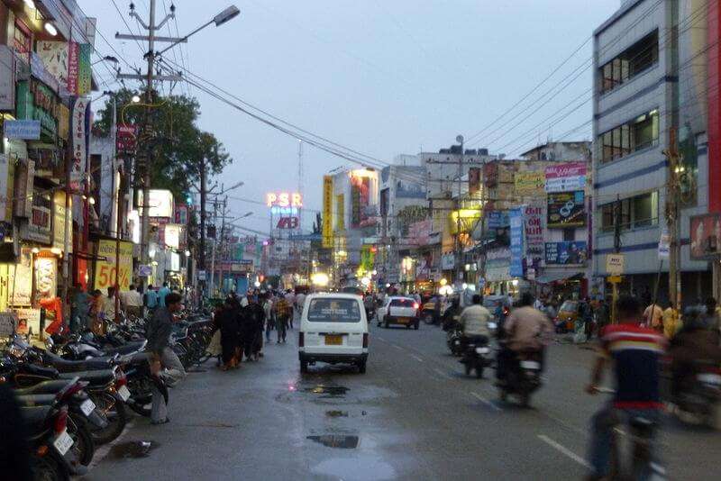 Cross Cut Road In Coimbatore