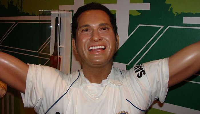 Sachin Tendulkar Wax Statue 