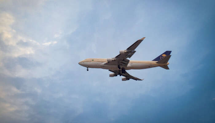 A majestic view of Plane in the sky