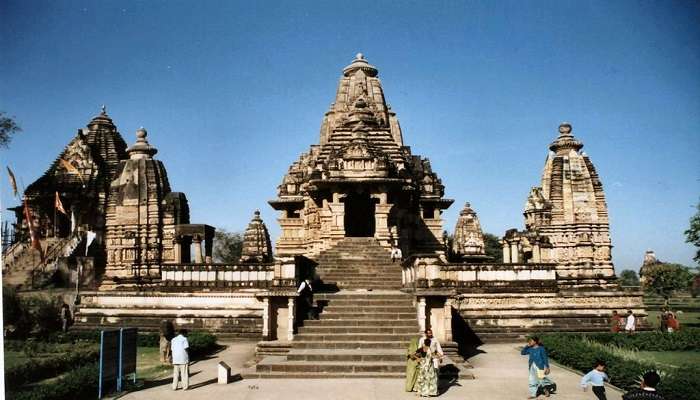 Khajuraho is a famous heritage site located in central India in Madhya Pradesh