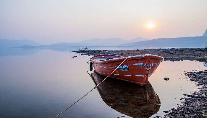 A stunning view of Pawna, one of the best picnic spots near Pune in Summer