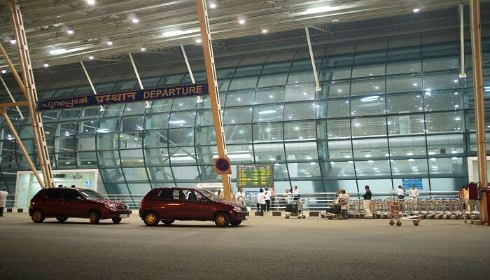 One of the major airports in Kerala