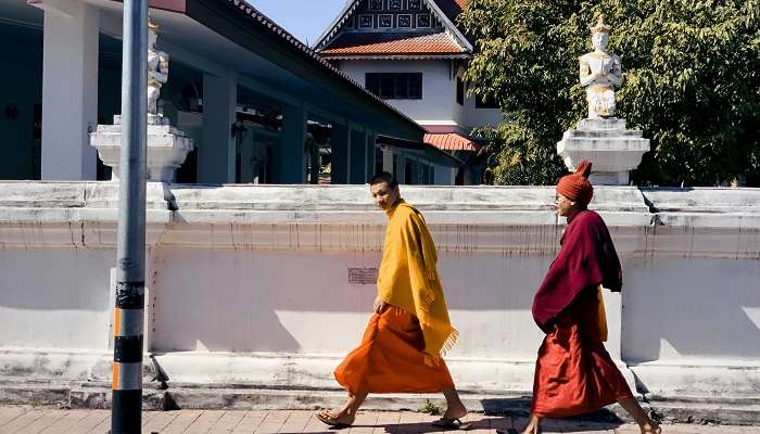 Monks in Thailand