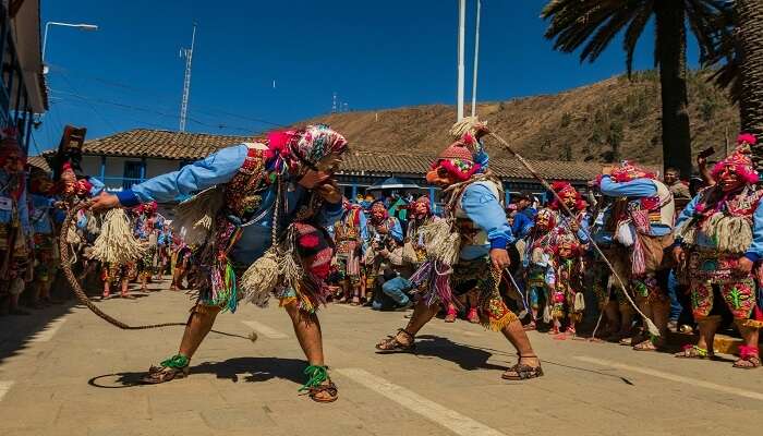 take part in Traditional folk dances.