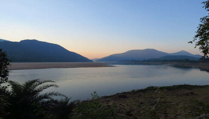 Mahanadi River near Satkosia Tiger Reserve, one of the best tourist places in Odisha