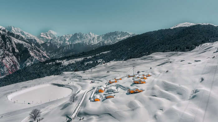 The picturesque view of Auli.