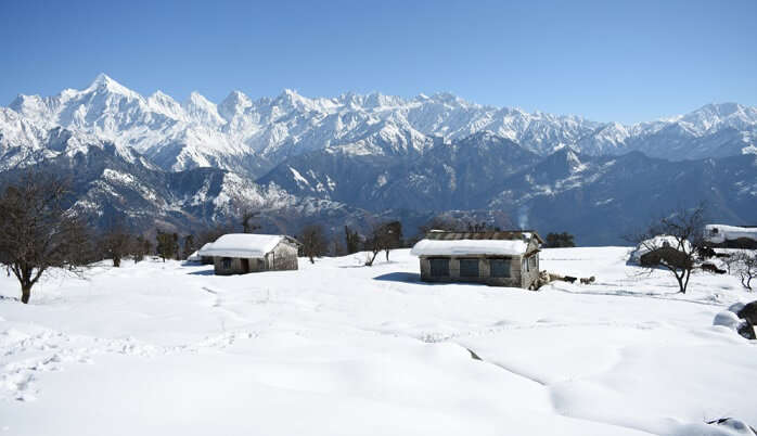 The scenic view of Munsiyari.