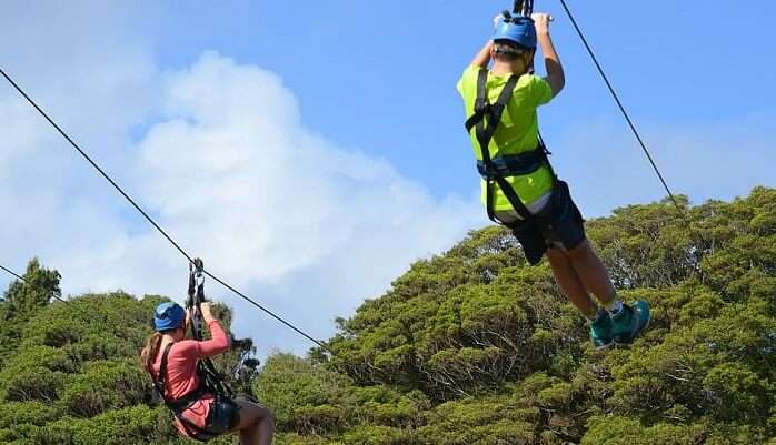 best Zipline places in India