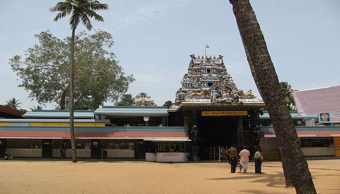 A beautiful image of Attukal Bhagavathy temple