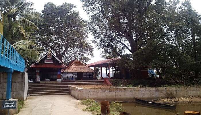 Chamravattam Temple Front View in Malappuram.