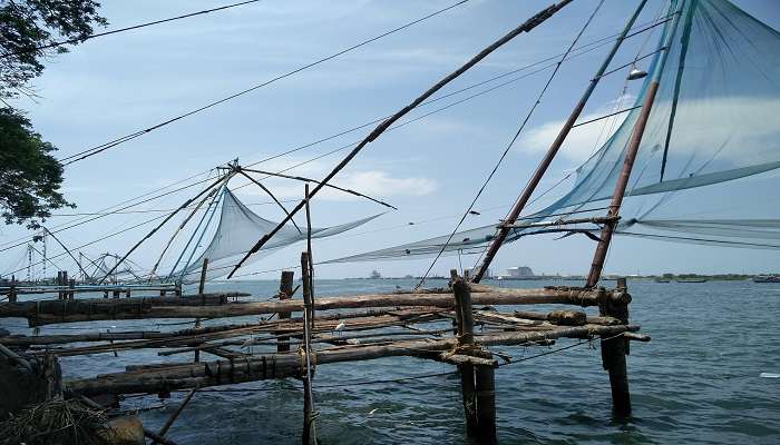 Chinese Fishing nets in Fort Kochi
