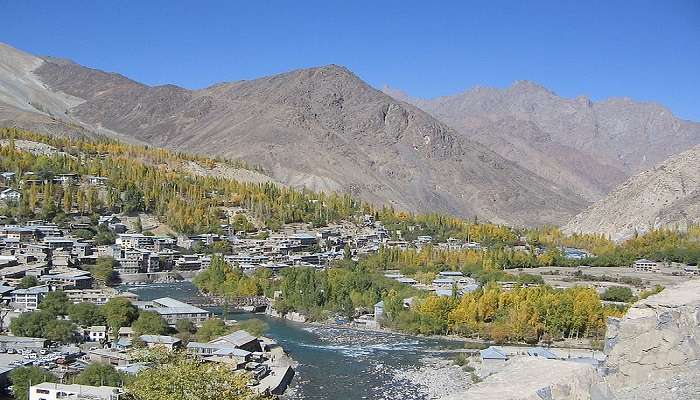 A delightful view of Kargil in Kashmir