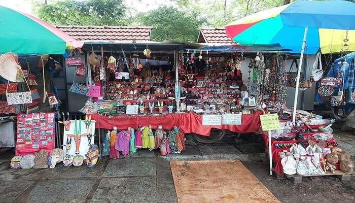 Street shops in Fort Kochi.
