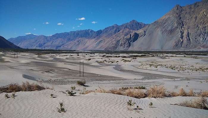 A stunning view of Leh