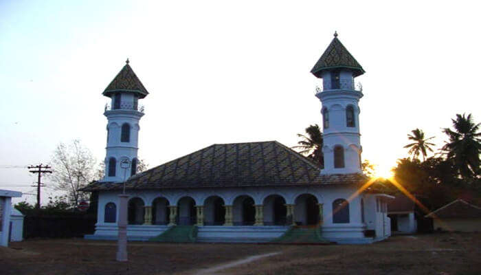 A historic mosque in Kannur 