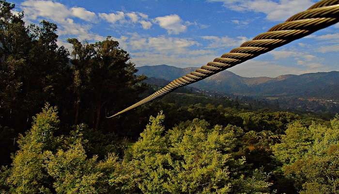 Zip Lining in Seychelles In March.