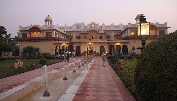 Beautiful view of Laxmi Vilas Palace