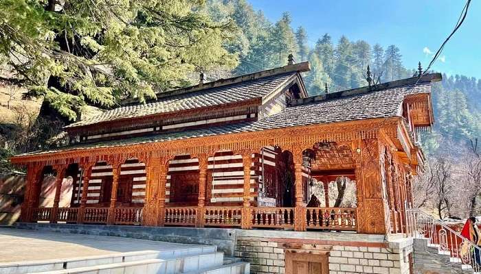 Temple dedicated to Ma Sharvari, one of the best temples in Himachal Pradesh.