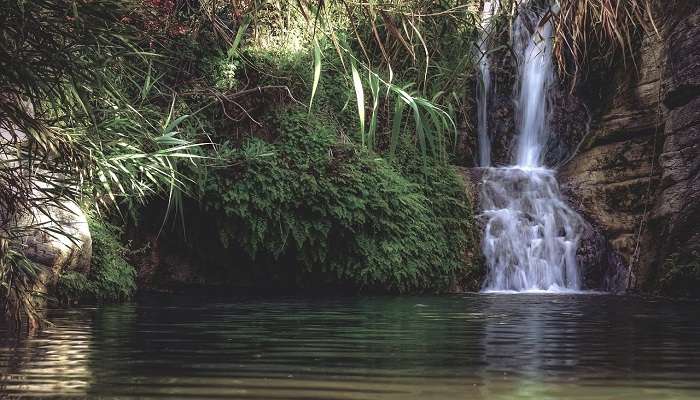 A spectacular view of Bhupar Waterfall