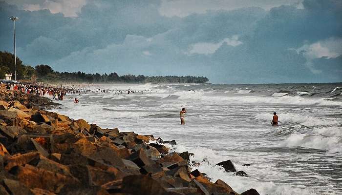 relax at the cherai beach