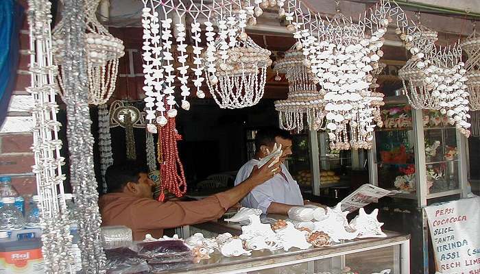 Crafts at Temple fair- best for shopping in Trivandrum.