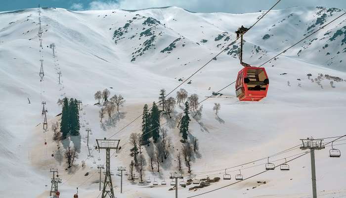 Explore Gulmarg Gondola,  Gulmarg Gondola in summer.