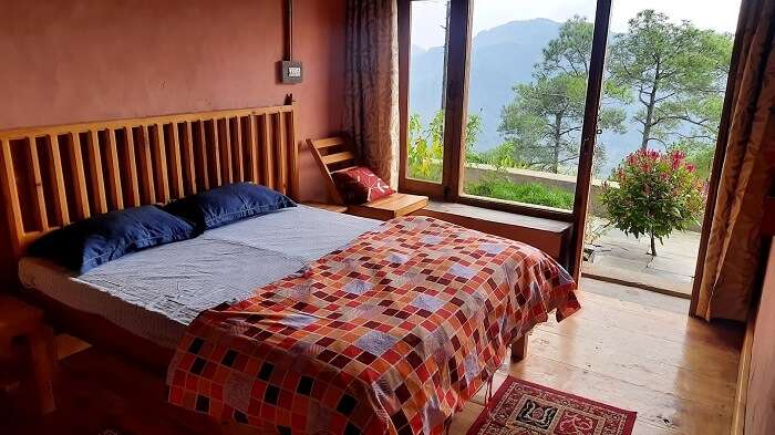 Idyllic Haven is within the premises of Binsar Wildlife Sanctuary