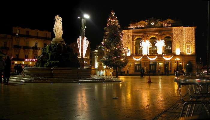 Montpellier Christmas market, Christmas in france