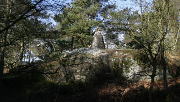 Rockface camping site