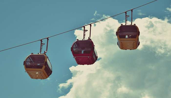 Singapore Cable Car is the best place to visit in Singapore in April.