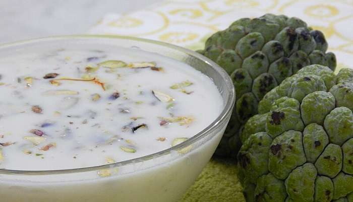 Basundi, one of the delectable Gujarati dishes.